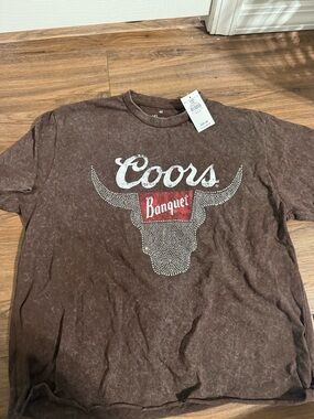 Coors Banquet Brown Graphic Tee
